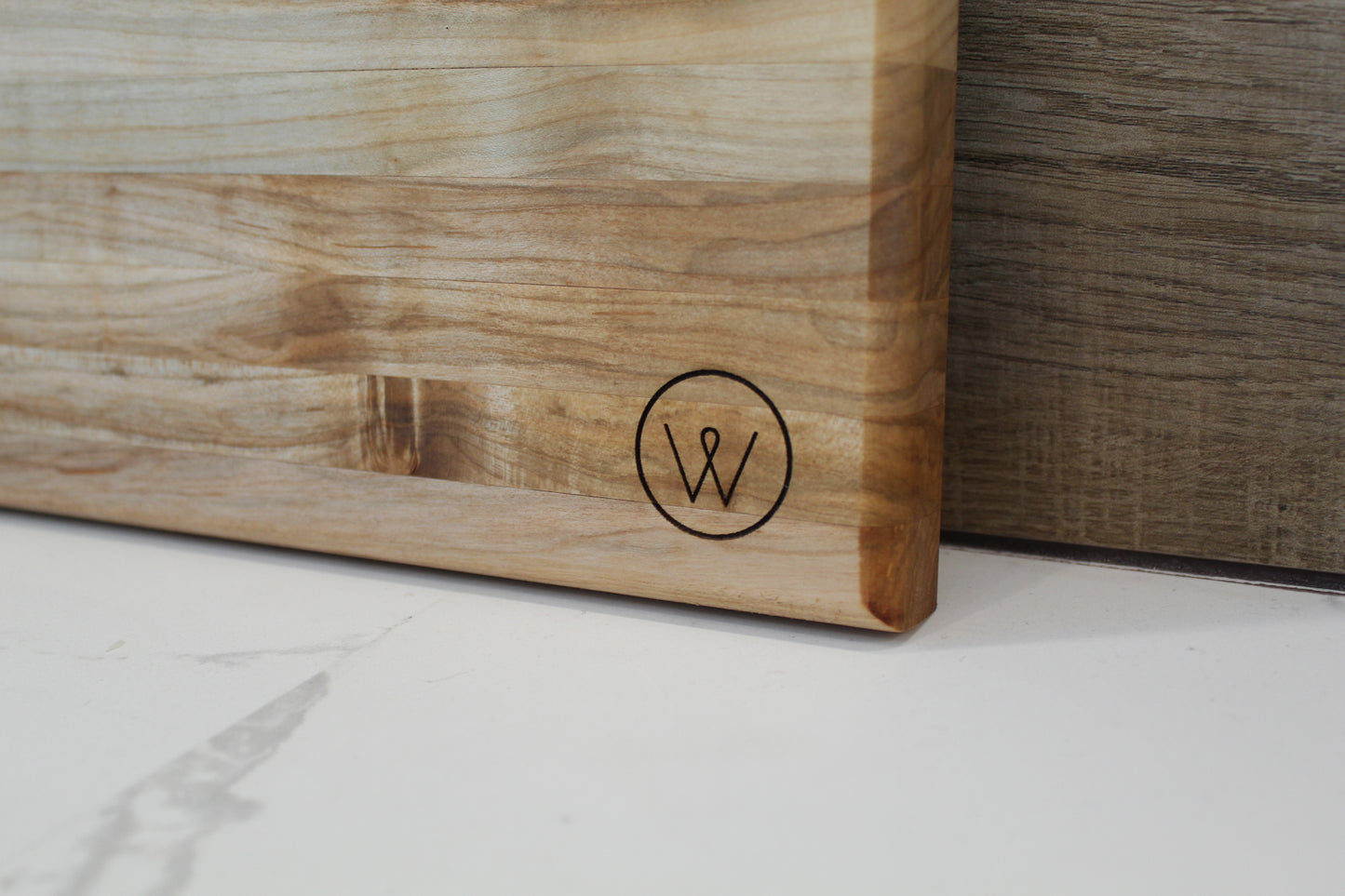 WELLB® Grande Wood Cutting Board, Edge grain, walnut, maple, cherry