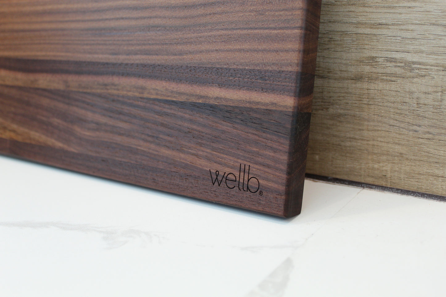 WELLB® Pequeño Wood Cutting Board, Edge grain, walnut, maple, red oak, cherry