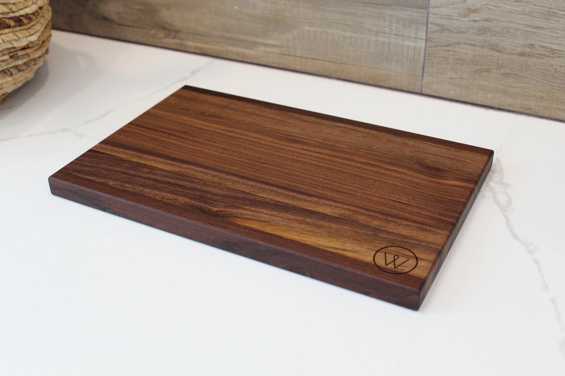Handmade Hard wood small cutting board 8 x 7 Walnut Hard Maple Cherry