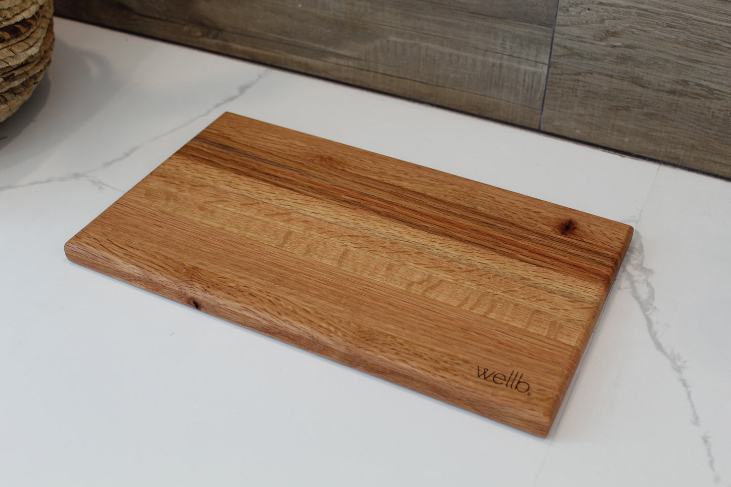 WELLB® Pequeño Wood Cutting Board, Edge grain, walnut, maple, red oak, cherry