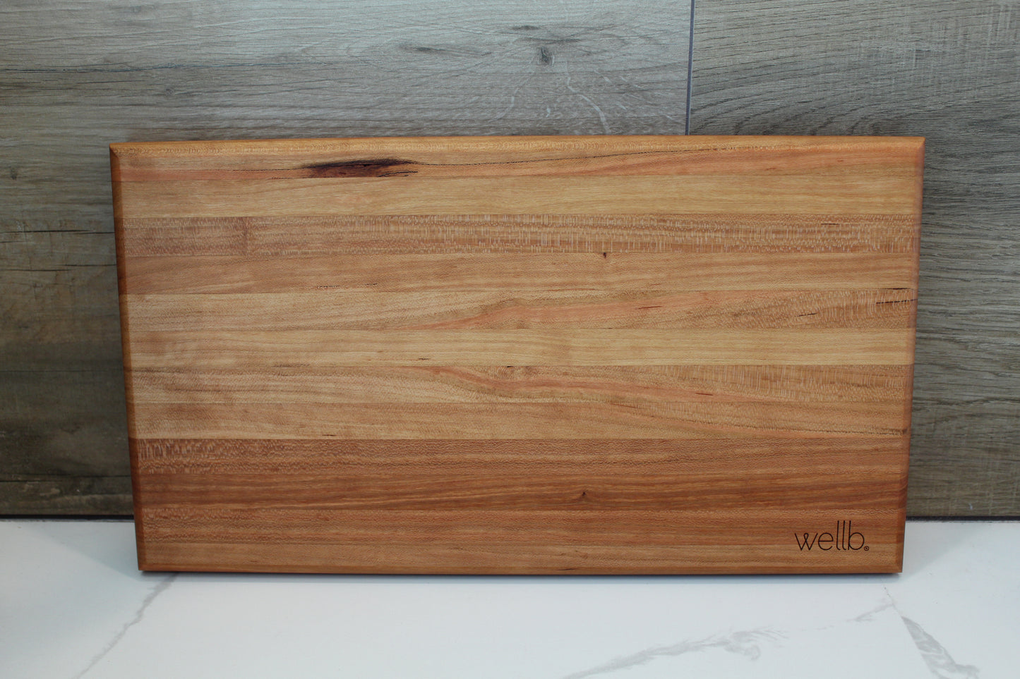 WELLB® Grande Wood Cutting Board, Edge grain, walnut, maple, cherry