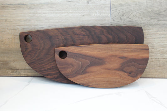 WELLB® Birdies Charcuterie Board (set of 2), serving board, walnut serving board, bird serving board