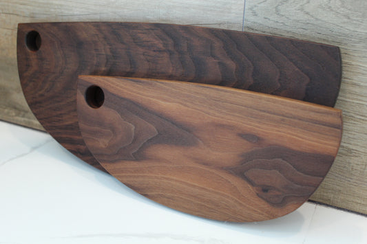 WELLB® Birdies Charcuterie Board (set of 2), serving board, walnut serving board, bird serving board