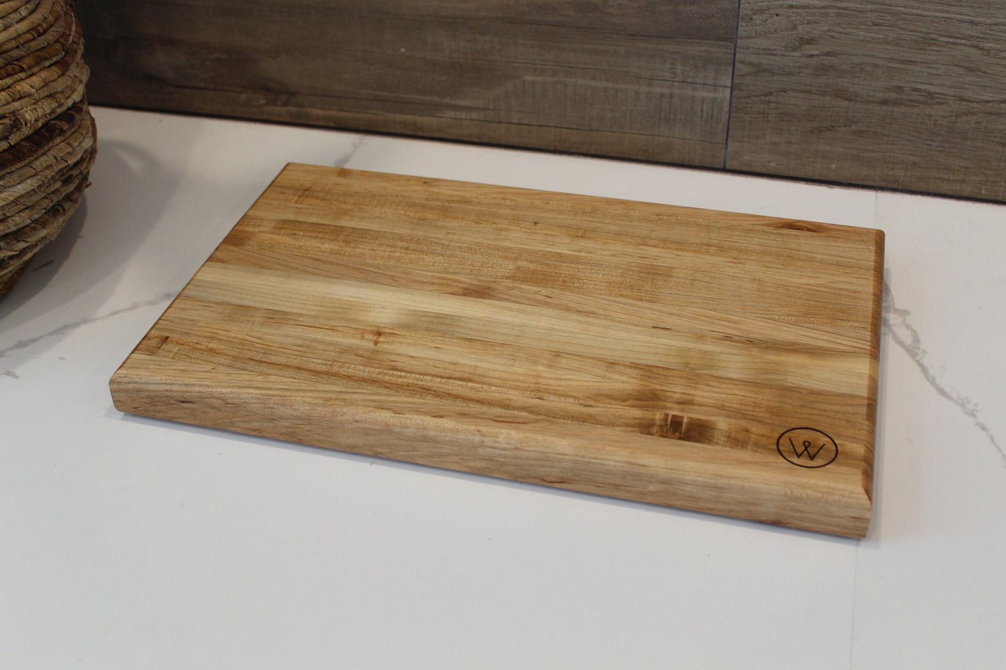 WELLB® Grande Wood Cutting Board, Edge grain, walnut, maple, cherry