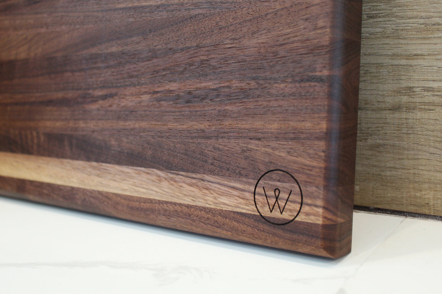 WELLB® Grande Wood Cutting Board, Edge grain, walnut, maple, cherry