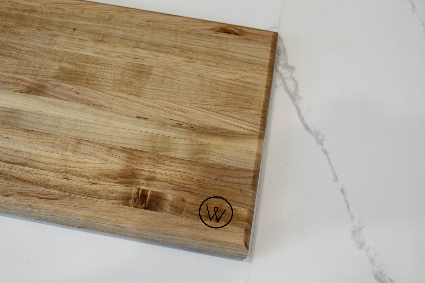 WELLB® Grande Wood Cutting Board, Edge grain, walnut, maple, cherry