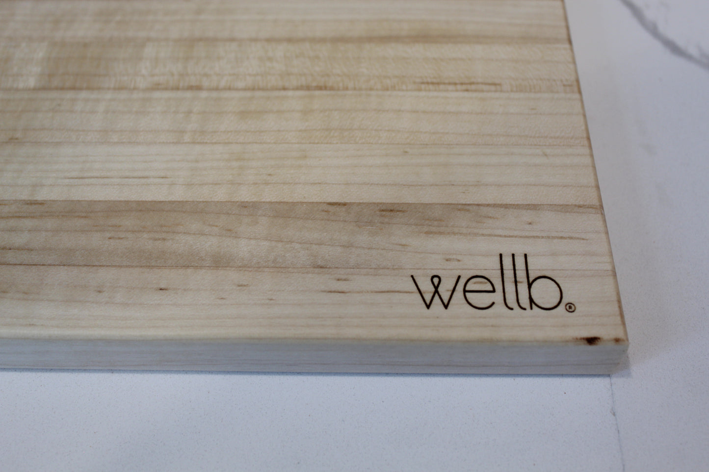 WELLB® Pequeño Wood Cutting Board, Edge grain, walnut, maple, red oak, cherry